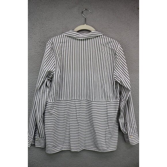 J.Jill Long Sleeve Button Up Tunic-Size Small-Office-Business - Picture 8 of 10